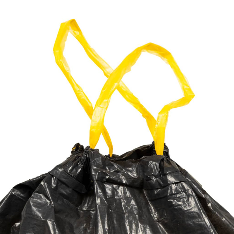 60L Plastic Trash Bags - 250 Count