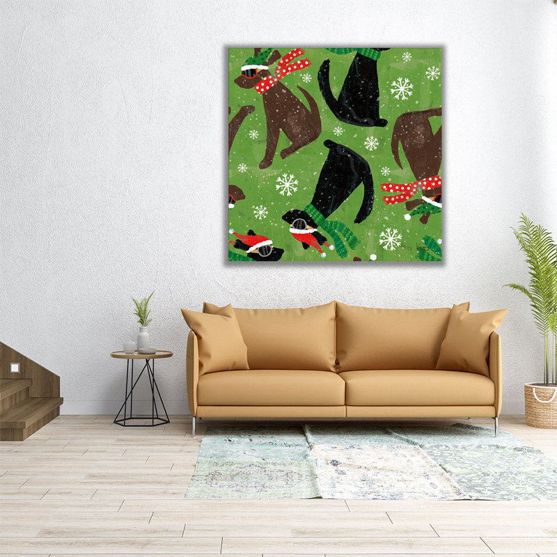 «Merry Fabrication» IC - reproduction d'art sur toile, H 16 po x l 16 po
