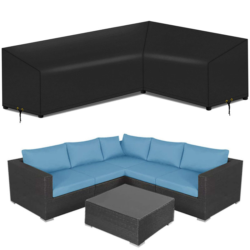 Housse pour canapé d'extérieur, H 87 po x l 112 po x P 30 po
