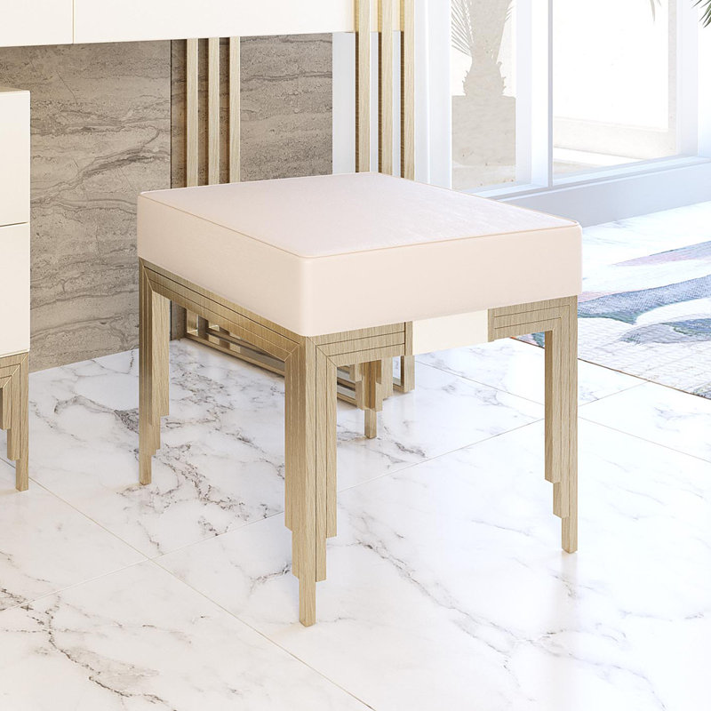 Manufactured Wood Accent Stool