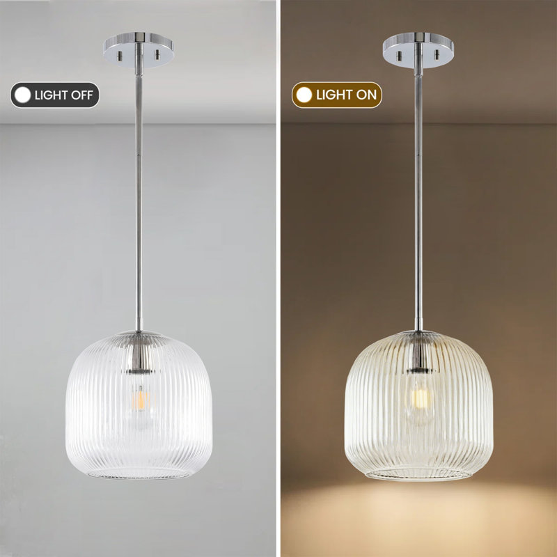 Diem 1 - Light Single Pendant, Brushed Nickel