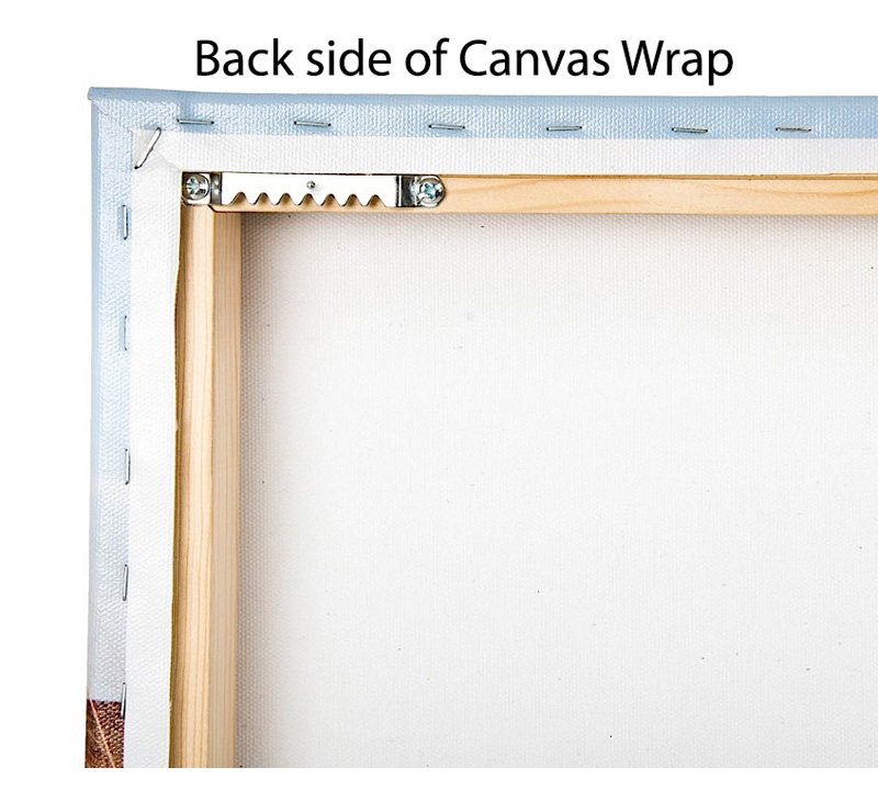 Fleurs orange sur toile tendue argentée dans de nombreuses tailles, 24 po x 36 po