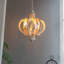 Lustre en bois French Country