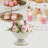 2.6"H Short Metal Table Wedding Vase