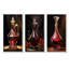 Elfand - Ensemble de 3 impressions murales sur verre-103010378-103010382