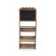 Tableau noir sur pied en bois