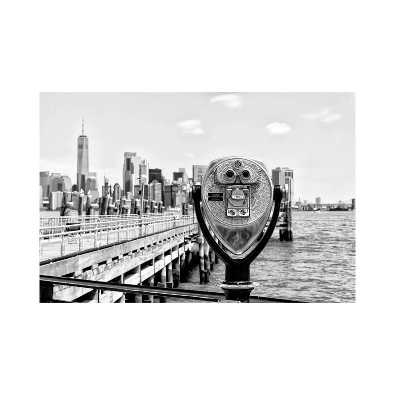 NYC Telescope by Philippe Hugonnard - Wrapped Canvas Gallery-Wrapped Canvas Giclée, 20.32 cm H x 30.48 cm W
