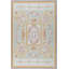 Hand-Knotted High-Quality Blue and Beige Area Rug