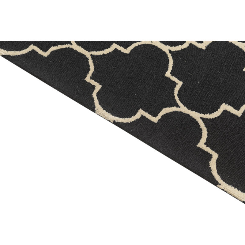 Tapis noir Myrick