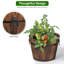 Ensemble de 3 pots à fleurs Edalene