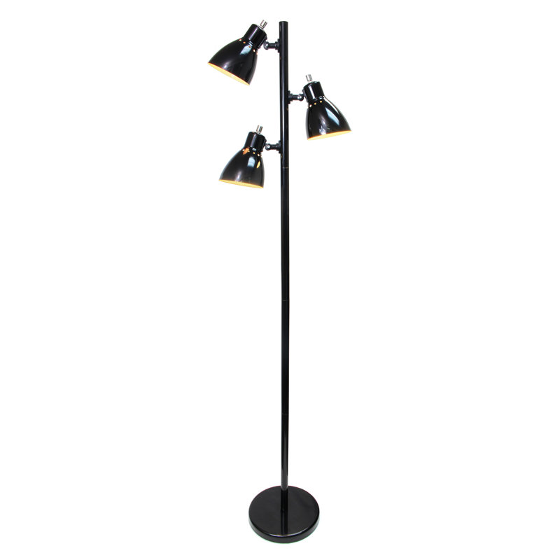 Nadide 64'' Tree Floor Lamp, Black