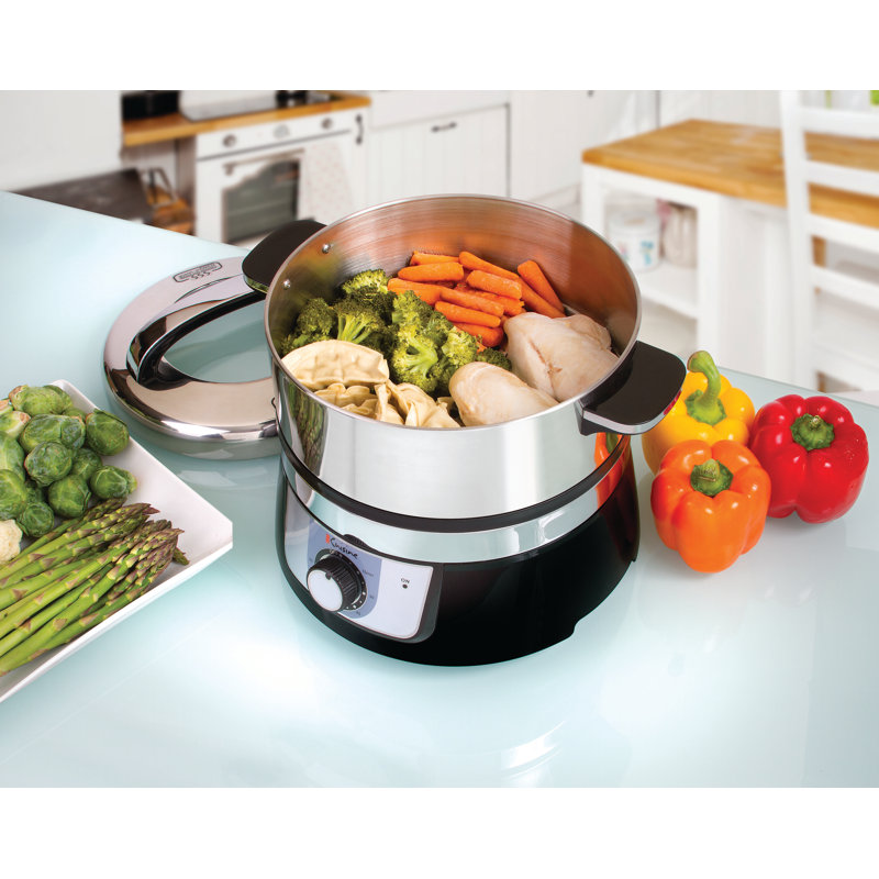 Euro Cuisine 5 Qt. Electric Food Steamer