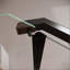 Porte de douche pivotante, avec verre trempé, cabine de douche néo-angle sans cadre pour porte de douche de salle de bain (non incluse)