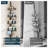 Corner Shower Caddy - Rustproof Shower Organizer Tension Pole-112864824