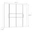 Koran 4 Door Manufactured Wood Wardrobe-1274795202