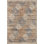 Sorrento Oriental Machine Made Power Loom Polyester Area Rug in Ivory