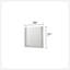 Miroir Mist blanc