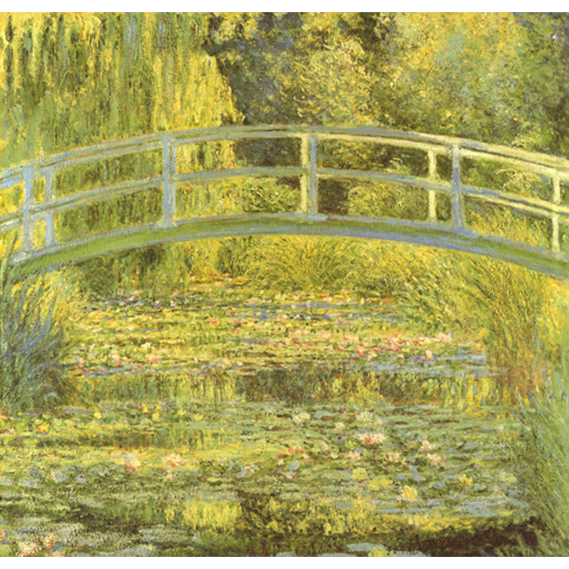 L'étang et le pont Water Lily, H 20 po x l 21 po