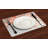Polyester Floral Rectangle Placemat