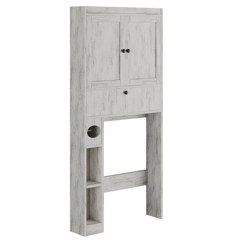 Rangement au-dessus de la toilette, Gris