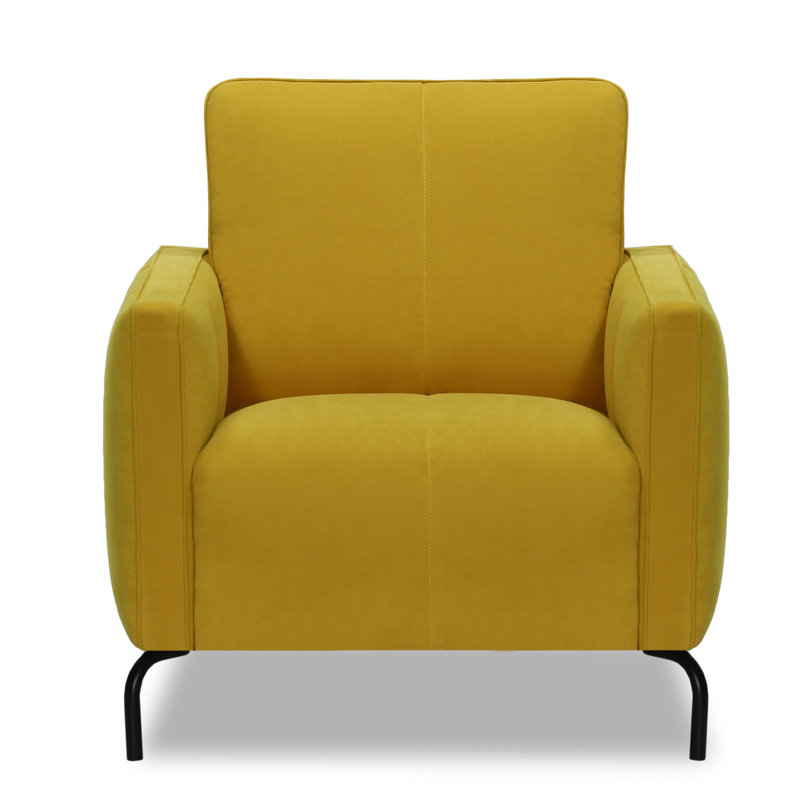 Drumawillin Upholstered Armchair, Awilla Mustard