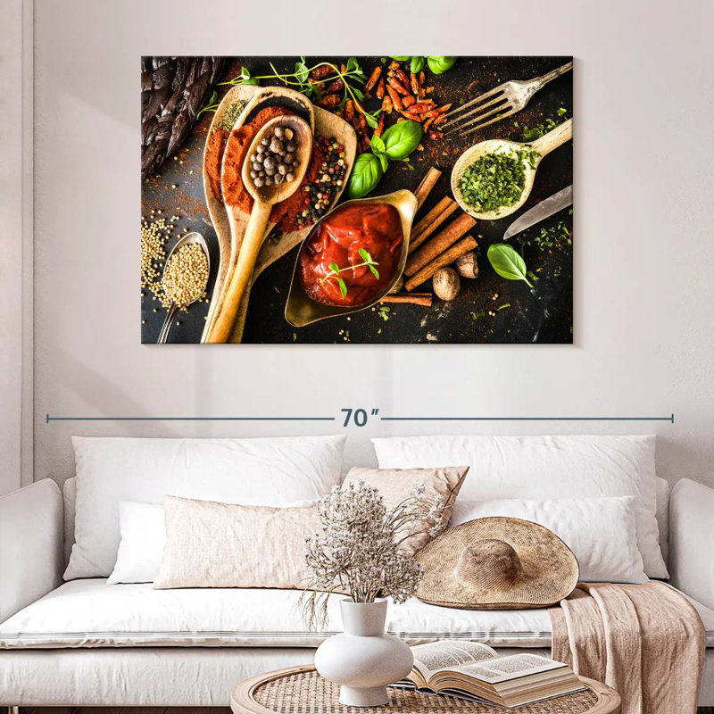 Yarlin Bread On Wood, 32" H x 48" W