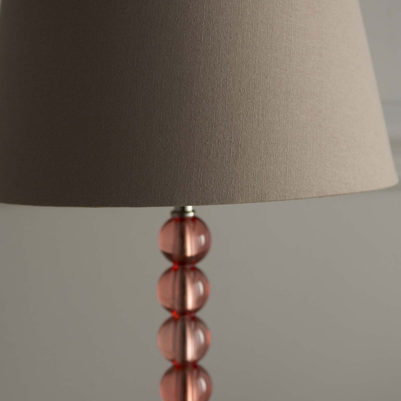 Adelie And Cici 59Cm Table Lamp, Pink, Grey