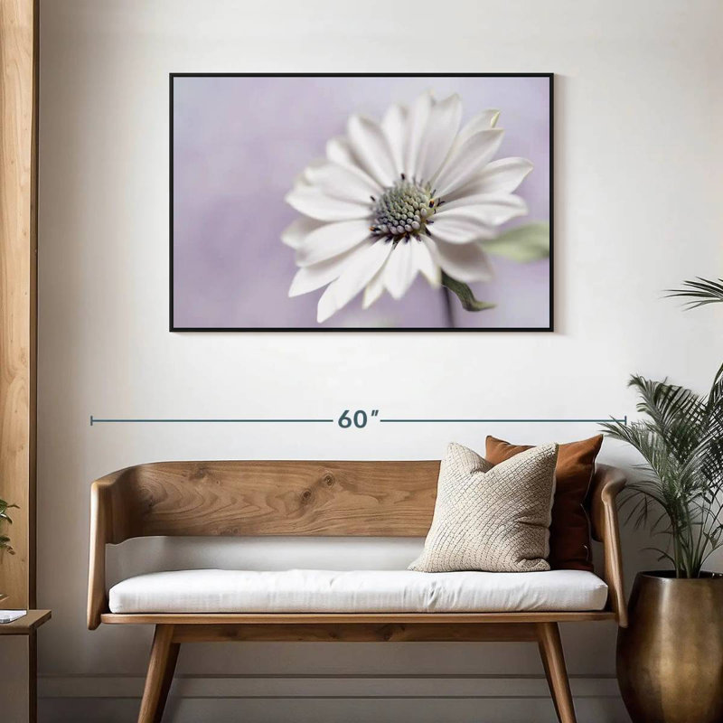 Wintery, Floating Frame Black, 43" X 29"