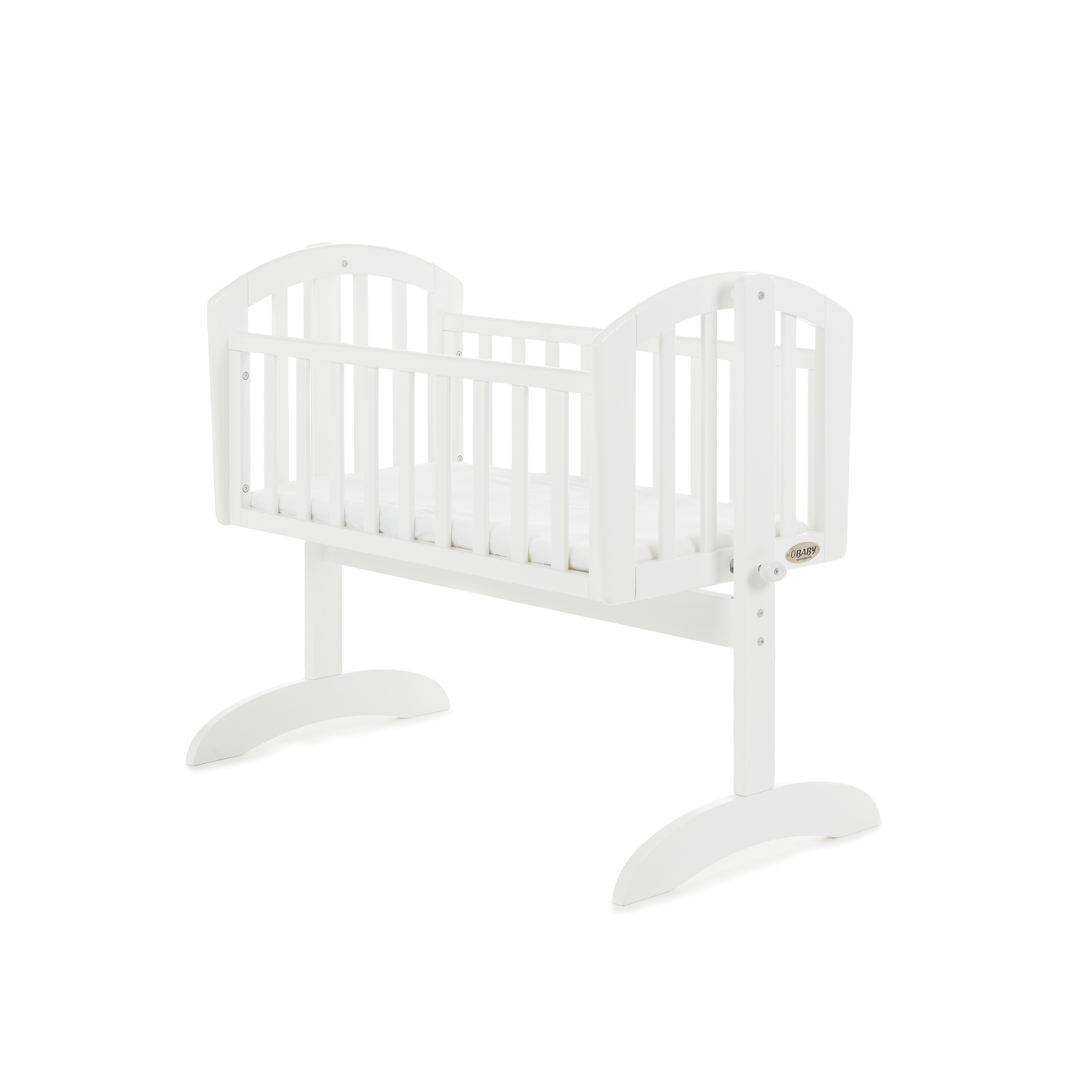 Obaby Sophie Swinging Rocking Crib with Foam Mattress Reviews Wayfair