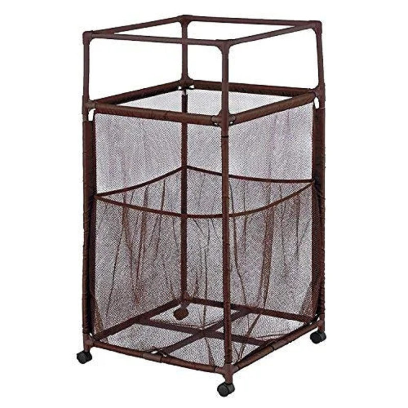 Panier de rangement pour nouilles Rolling Pool, Marron