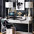 Tiltable and Adjustable Laptop Stand with Cooling Fan and Mouse Pad