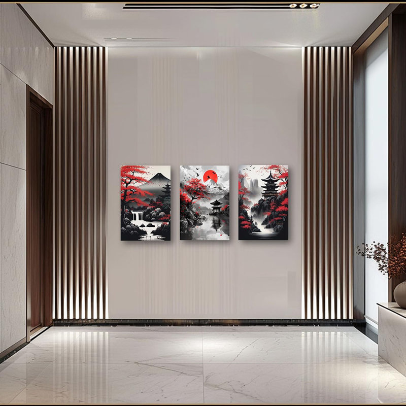 3 Piece Wrapped Canvas Print