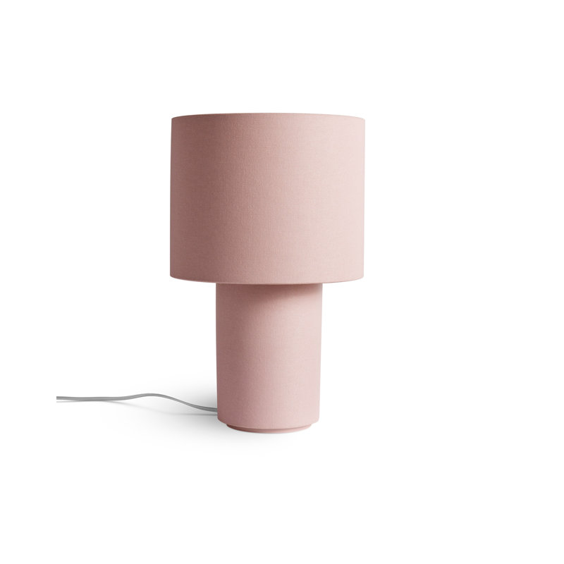 Hilla Table Lamp, Blush, 21”H x 18” W x 13” D
