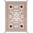 Tuscany Geometric Handmade Flatweave Rectangle 5'1" x 7' Wool Area Rug in Brown/Red/Orange