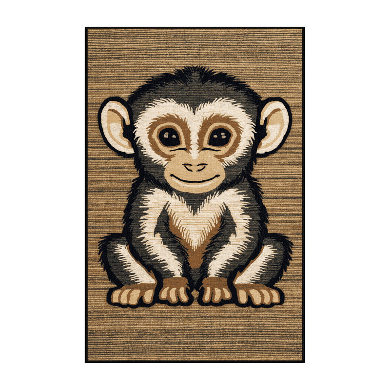 Tapis lavable pour bébé, Rectangulaire 2 pi x 3 pi