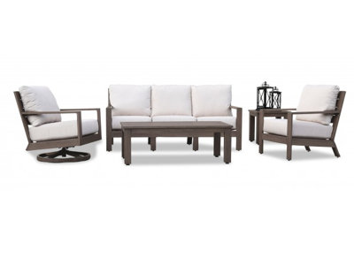 Laguna 5 - Person Patio Conversation Set with Cushions