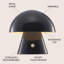 Lampe de table simple noire 7 po Xyanna-1638421988