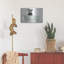 Trinx «Vintage Tub with Racoon» par Stellar Design Studio, art mural en métal-1145492081