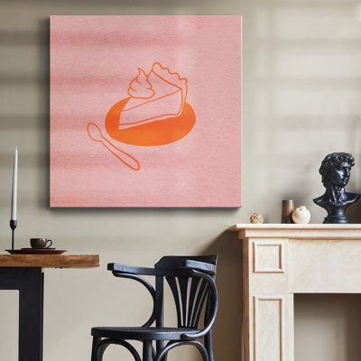 «Let Command Dessert I» - Toile tendue avec châssis de qualité supérieure - Prêt à accrocher