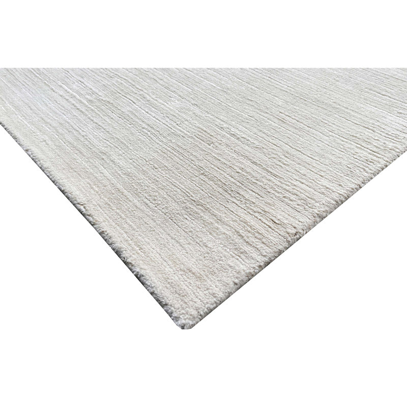 Area Rug in Light Gray, Rectangle 6' x 9'