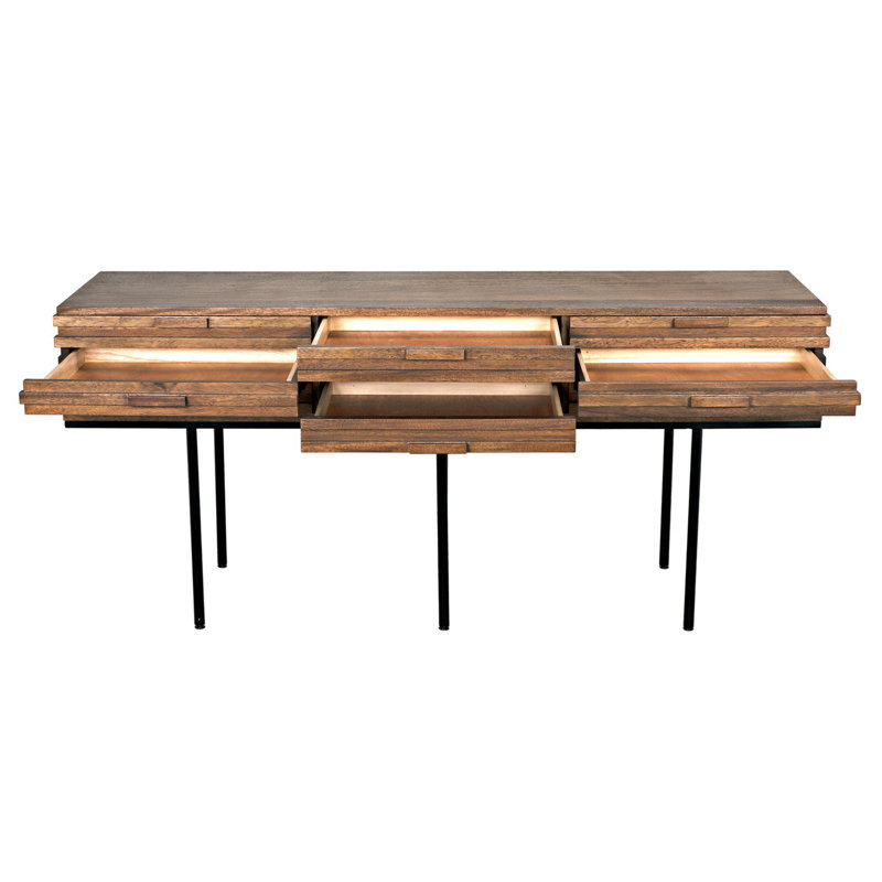 Zodiac 73'' W Solid Wood Sideboard