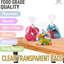 Sacs de bonbons en cellophane transparents avec attaches 4 x 6 pouces Zulay Kitchen - 200 pièces