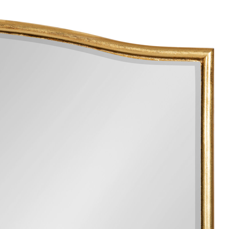 Meagan Mirror, 30" x 20", Gold