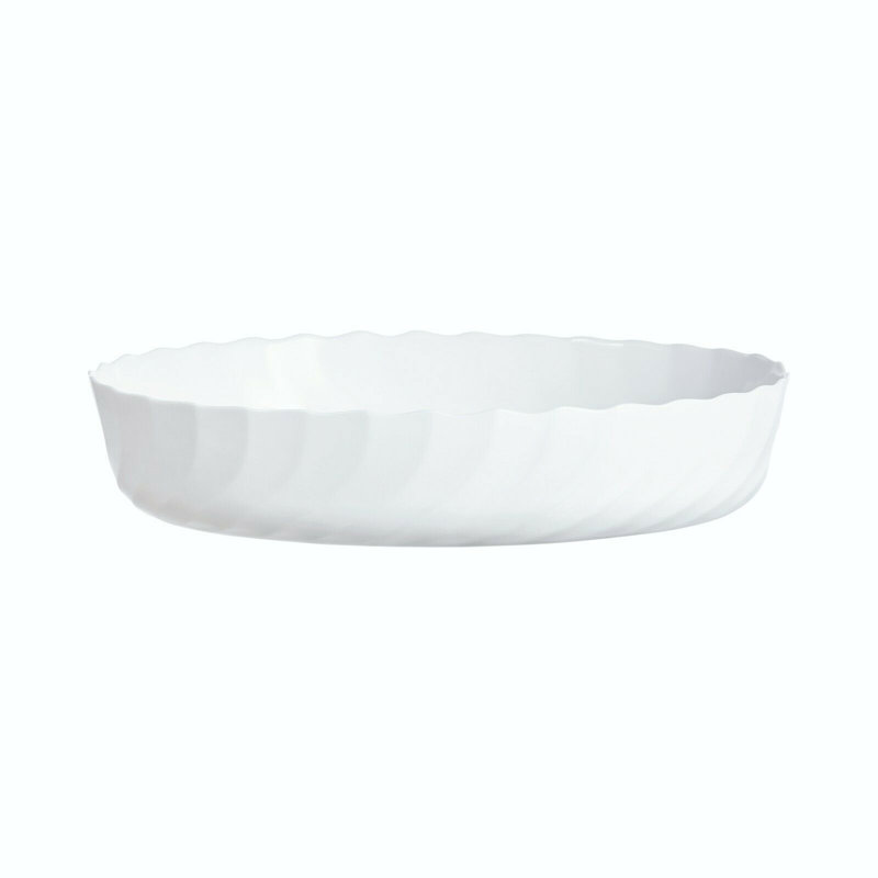 Luminarc Glass Platter, 6.7cm H x 25cm W x 32cm D