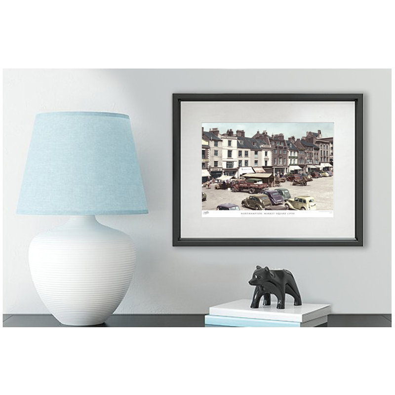 Northampton, Market Square C1950 - Single Picture Frame Print, 60cm H x 80cm W x 2.3cm D