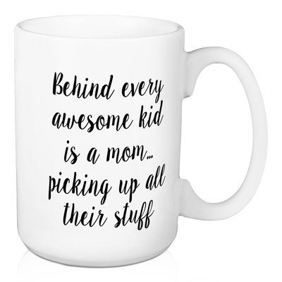 Tasse à café à l’arrière de chaque enfant Riesel