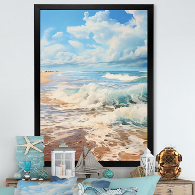 Paysage de plage minimaliste IV