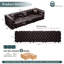 Canapé modulaire en cuir synthétique modulaire 105,7