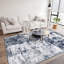 Tapis gris / bleu / ivoire Willington-1669324741