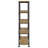 Analiese 63-Inch 4-Shelf Bookshelf Mango
